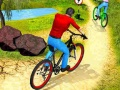 Gioco Ciclista Offroad in Salita in linea