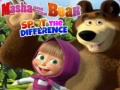 Gioco Masha e Orso: Trova le Differenze in linea