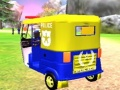 Gioco Guida di Rickshaw Auto della Polizia in linea