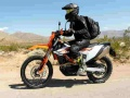 Gioco Slittata con moto da cross in linea