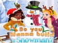 Gioco Vuoi costruire un pupazzo di neve? in linea
