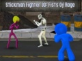 Gioco Stickman Fighter 3D: Pugno di Rabbia in linea