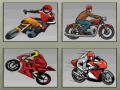 Gioco Memoria Moto da Corsa in linea