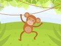Gioco Colorazione Scimmie Divertenti in linea