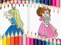Gioco Libro da Colorare della Bella Principessa in linea