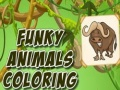 Gioco Colorazione Animali Funky in linea