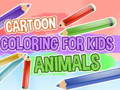 Gioco Colorazione Cartoon per Bambini Animali in linea