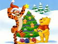 Gioco Puzzle di Natale di Winnie the Pooh in linea
