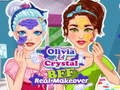 Gioco Crystal e Olivia: Vero Makeover da Migliori Amiche in linea