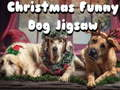 Gioco Puzzle Divertente di Cani di Natale in linea