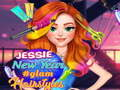 Gioco Jessie Capodanno #Acconciature Glamour in linea
