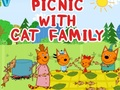 Gioco Picnic con la famiglia dei gatti in linea