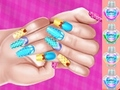 Gioco Nail Art DIY con tema della principessa Elsa in linea