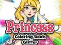 Gioco Libro da Colorare Principessa Glitter in linea