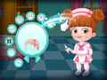Gioco Abbigliamento da Dottore per Baby Hazel in linea