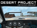 Gioco Simulator di Fisica delle Auto Progetto Deserto in linea