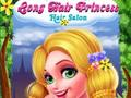 Gioco Salone di Parrucchiere della Principessa Capelli Lunghi in linea