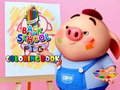Gioco Torna a scuola: libro da colorare maialino in linea