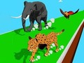 Gioco Corsa di Trasformazione Animale 3D in linea