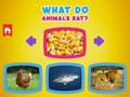 Gioco Cosa mangiano gli animali? in linea