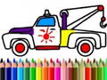 Gioco Tornare a Scuola: Libro da Colorare Camion in linea