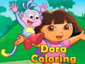Gioco Colora Dora in linea
