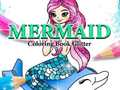Gioco Libro da Colorare Sirena Glitter in linea