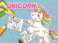 Gioco Libro da Colorare Unicorno in linea