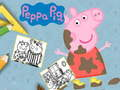 Gioco Libro da Colorare di Peppa Pig in linea