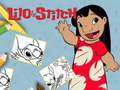 Gioco Libro da colorare Lilo e Stitch in linea