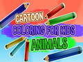 Gioco Libro da Colorare Cartoni Animati per Bambini Animali in linea