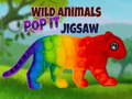 Gioco Puzzle Pop It Animali Selvaggi in linea