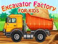 Gioco Fabbrica di Escavatori per Bambini in linea