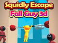 Gioco Fuga del Calamaro: Fall Guy 3D in linea