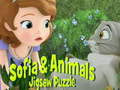Gioco Sofia e gli Animali Puzzle in linea