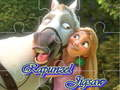Gioco Puzzle di Rapunzel in linea