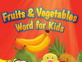Gioco Parole su Frutta e Verdura per Bambini in linea
