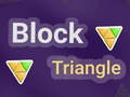 Gioco Blocco Triangolo in linea