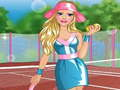 Gioco Vestito da Tennis Barbie in linea