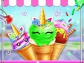 Gioco Creatore di Coni di Gelato Unicorno in linea
