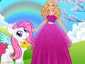 Gioco Barbie e il trucco del pony in linea