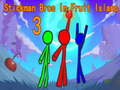 Gioco Fratelli Stickman Nell'Isola della Frutta 3 in linea