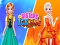 Gioco Sorelle Ghiaccio contro Fiamma in linea