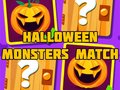 Gioco Halloween Monsters Match in linea