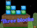 Gioco Tre blocchi in linea