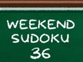 Gioco Sudoku del Weekend 36 in linea