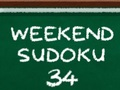 Gioco Sudoku del Fine Settimana 34 in linea