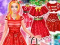Gioco Vestire la Principessa di Natale in linea
