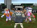 Gioco Sopravvivenza Zombie nell'Arena Pixel di Combattimento 3D in linea