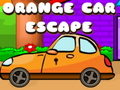 Gioco Fuga dall'auto arancione in linea